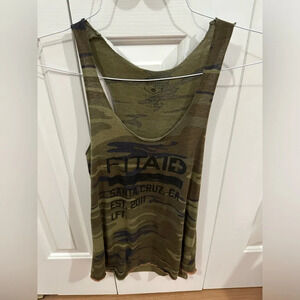 CrossFit Shirt Fitaid Camouflage Tank Top